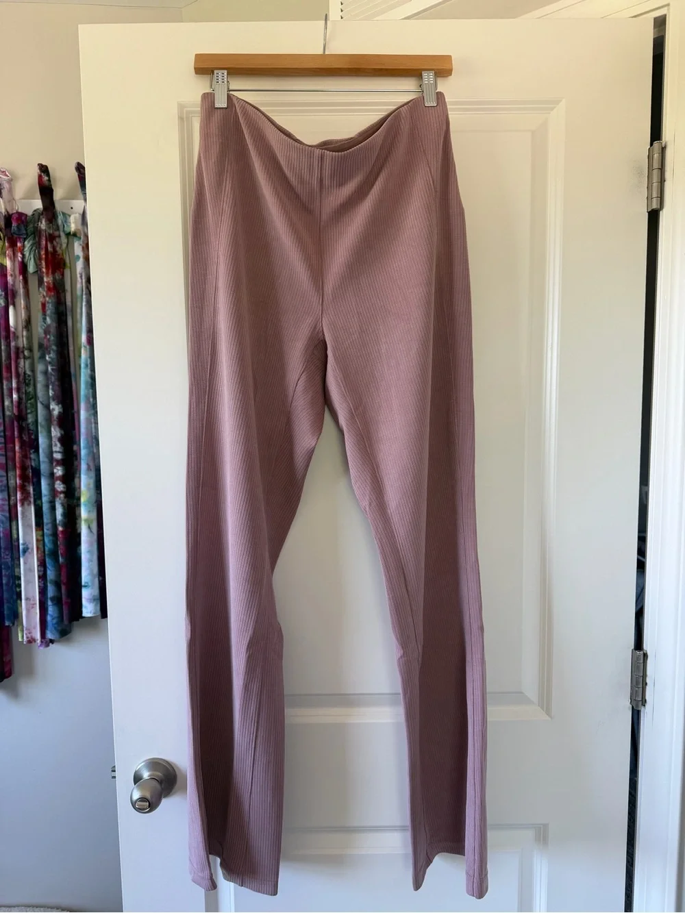 Lululemon Ribbed Softstreme Flared Pant *Regular - Twilight Rose